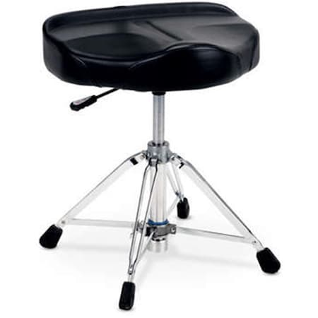 Drum Works Furniture Heavy Duty Throne, Air Lift, Tractor, Chrome DWCP9120AL